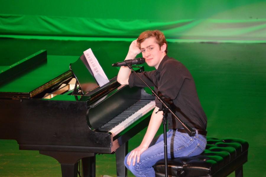 The+FBLA+Variety+show+on+Dec.+10+was+the+30th+annual+hosted.+It+featured+various+musical+and+dance+acts.+Sophomore+Daniel+Weber+sang+and+played+piano.+