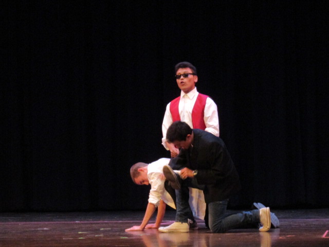 Male students competed in Mr. Wildcat to be crowned the best senior in school. Jamie Marban won Mr. Wildcat on Feb. 27. 