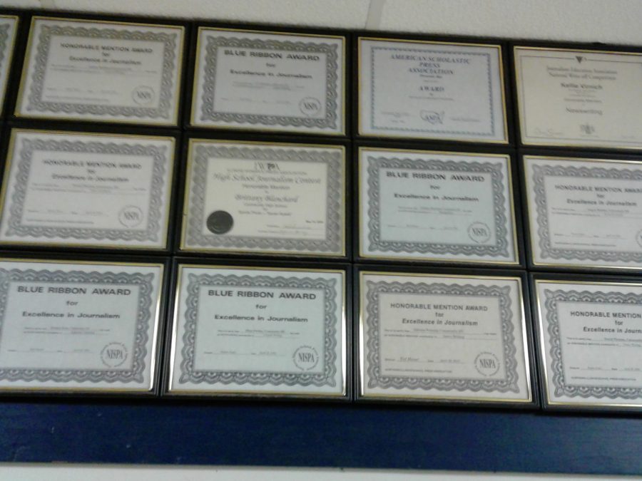 The+Chronicle+recieved+many+awards+for+first+semester.