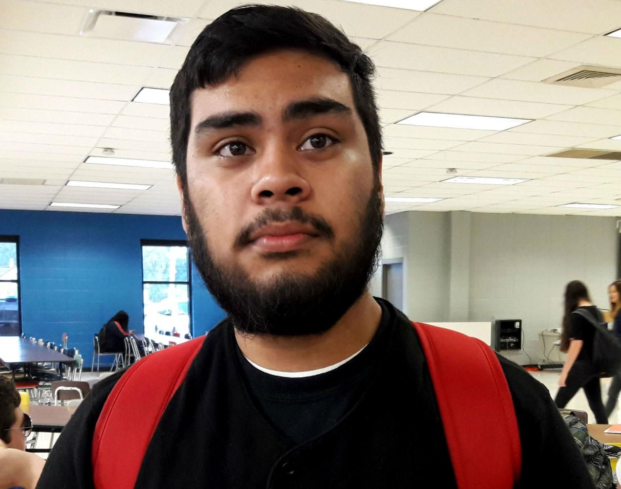 One student who is worried about his DACA status is senior Edgar Arevalo.