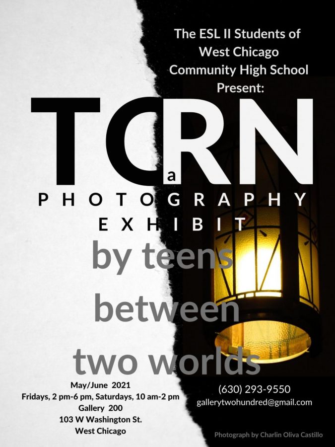 ESL presents their photography exhibit “TORN: A Photography Exhibit by Teens Between Two Worlds” at Gallery 200 on Fridays and Saturdays through June. 