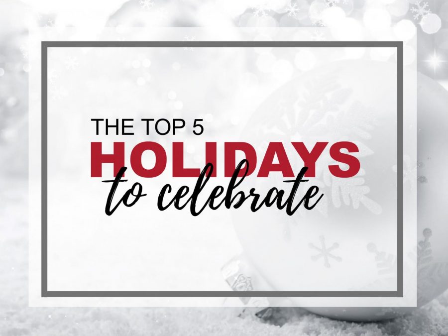Top five holidays to celebrate with family and friends