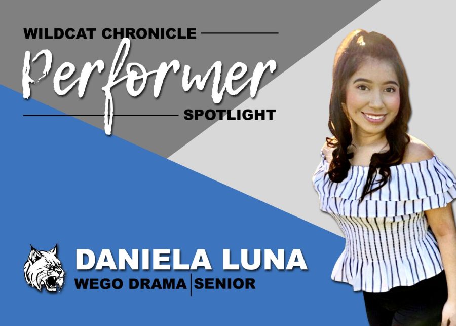 Senior Daniela Luna has been involved with WeGo Drama since the start of her high school career.