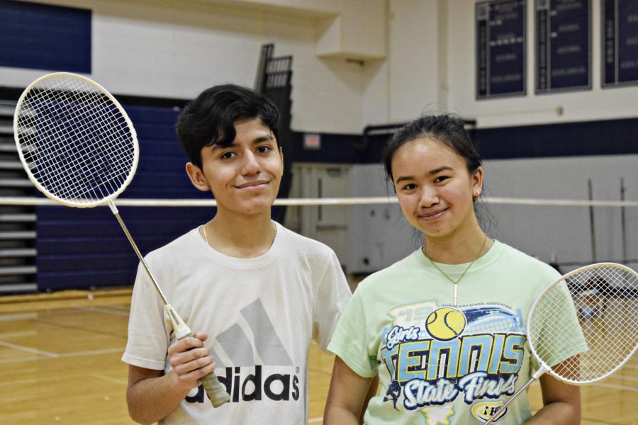 Seniors Jairo Ibarra and Katrina Dy worked their way to the final two.