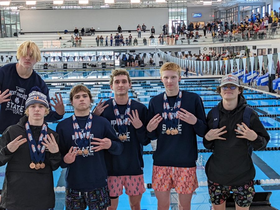 Swim team finishes seventh in state after strong season