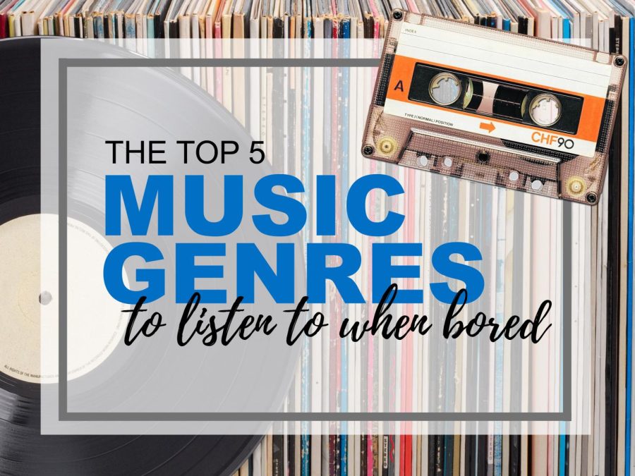 Top 5 (random) musical genres and artists to listen to when bored