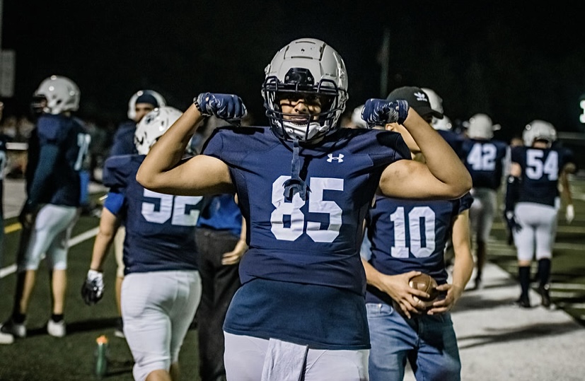 Abdulazeez  at  the Wildcats' homecoming game against Glenbard East on October 1st.