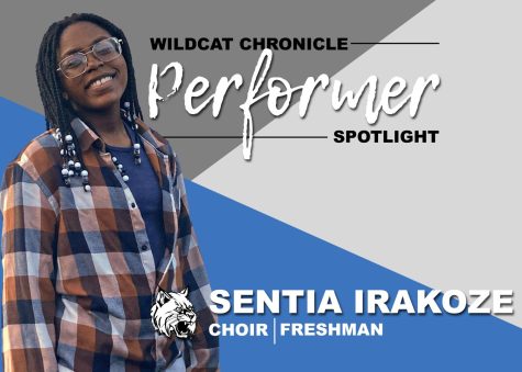 Freshman Sentia Irakoze, a talented singer, recently added acting to her list of credentials.