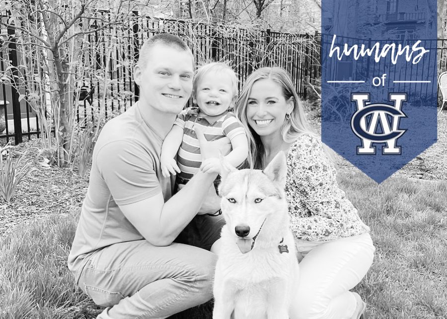 Michelle+Slezak+pictured+with+her+husband+Nick%2C+baby+Cameron%2C+and+dog%2C+Kaya.+