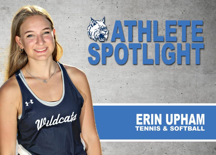 Senior Erin Upham has been on the tennis and softball teams at WEGO for four years.