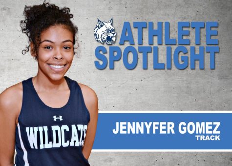 Jennyfer Gomez is a multi-year track athlete who enjoys the team comraderie.