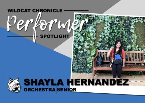 Senior Shayla Hernandez is a violinist in WEGOs orchestra program.