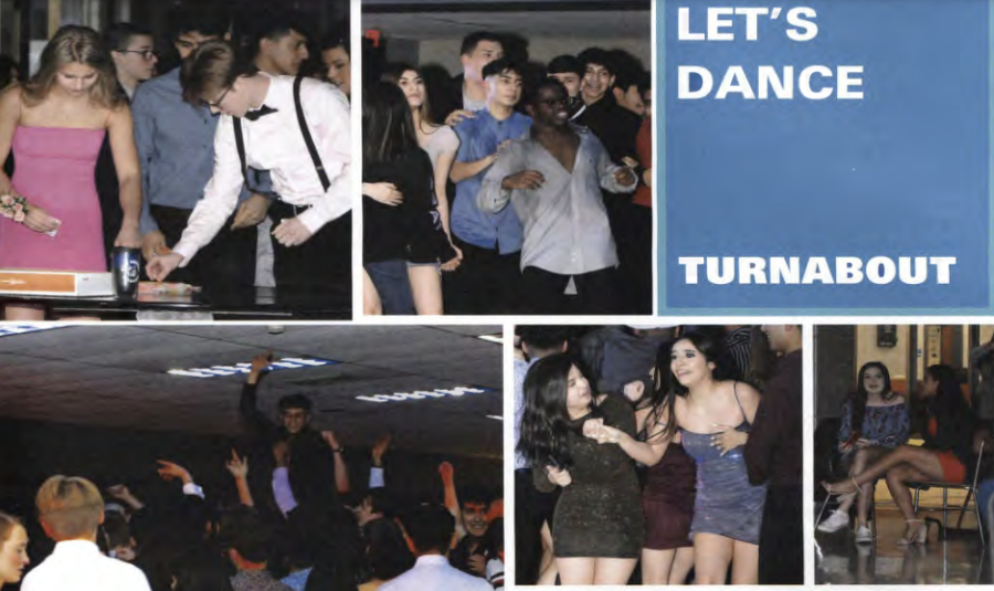 Scenes from the last Turnabout dance, pre-pandemic. (Photos courtesy of Yearbook Staff)