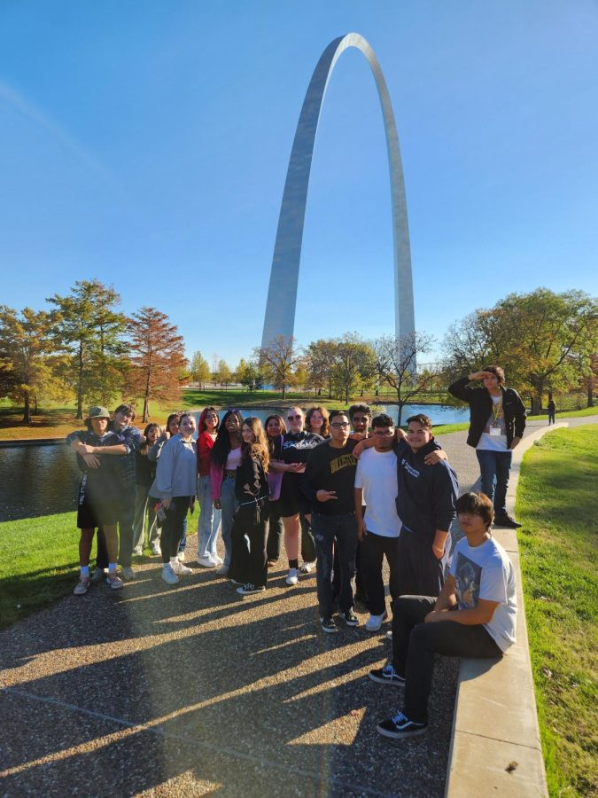 Chronicle reporters attend the JEA National Convention in St. Louis, Missouri in November 2022.