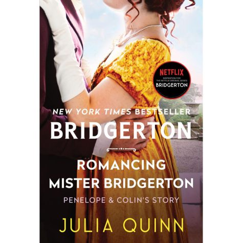 The cover of Romancing Mister Bridgerton, one of many in Julia Quinns series. (Book cover courtesy of Avon publications)