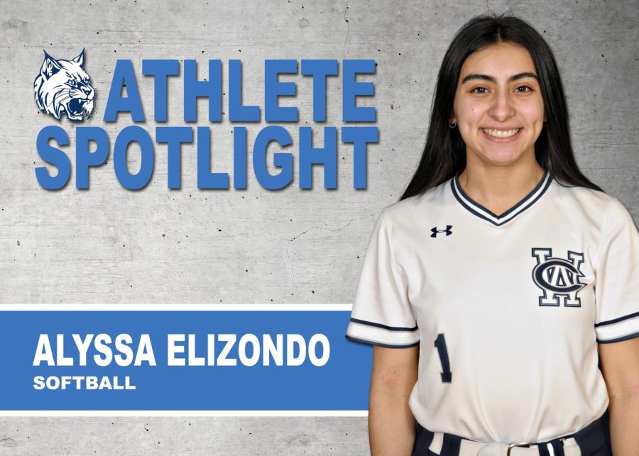 Senior Alyssa Elizondo is one of three team captains on this years softball team. (Photo by Lifetouch; used with permission)
