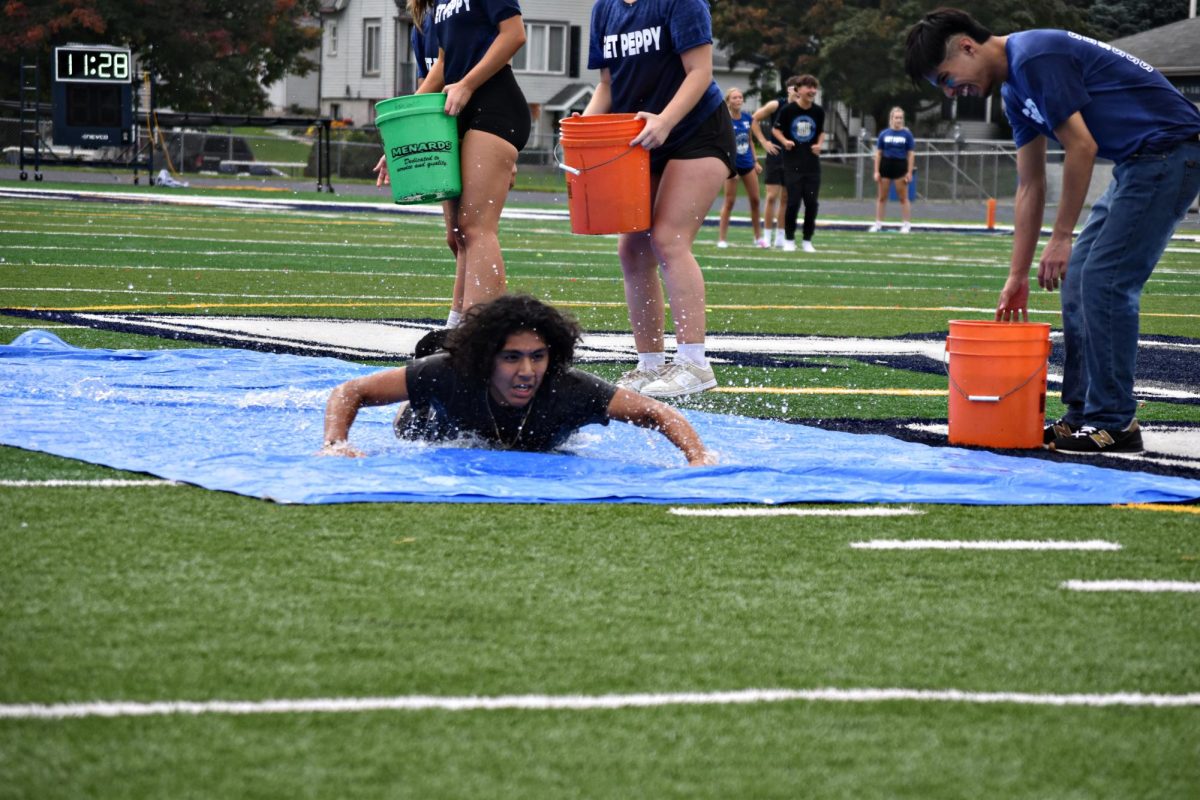 The slip and slide was a popular event last year, and returned in 2023.
