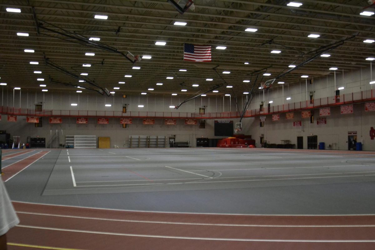 The athletic facility included a walking track and basketball courts. The school offers a number of intramural sports as well.