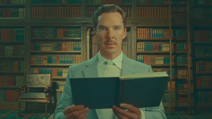 Benedict Cumberbatch makes his Wes Anderson premiere as Henry Sugar. (Photo obtained from the official content provider, Netflix).