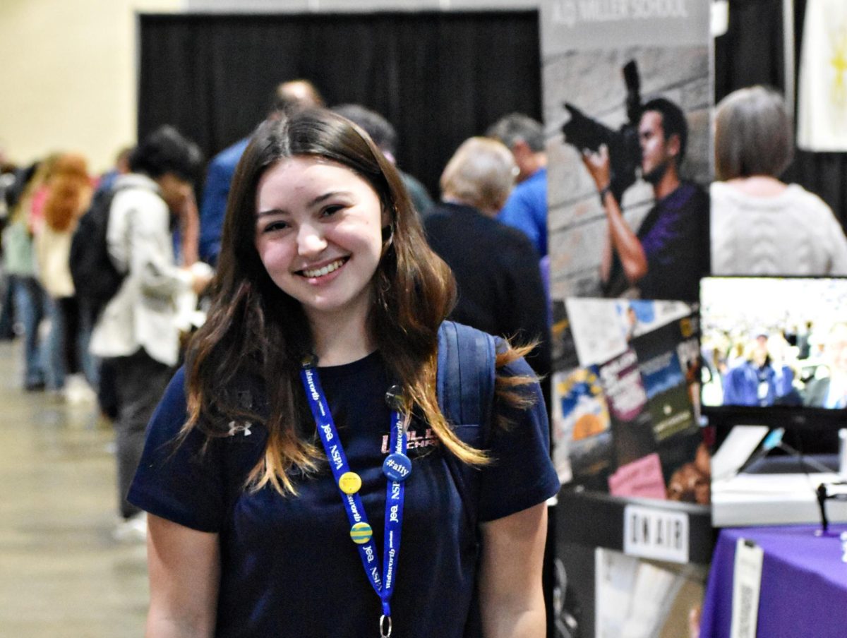 Senior Reporter Miley Pegg attends the JEA National High School Journalism Convention Nov. 2-5 in Boston, Massachusetts.