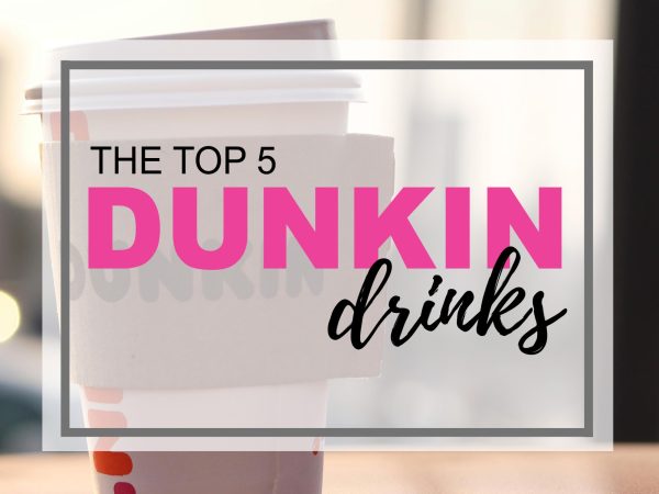 Plain black coffee? Not when there are so many refreshing and interesting drinks to choose from at Dunkin Donuts. (Photo illustration created by Wildcat Chronicle Staff using royalty-free image by Ab kazaam via Pexels.com)