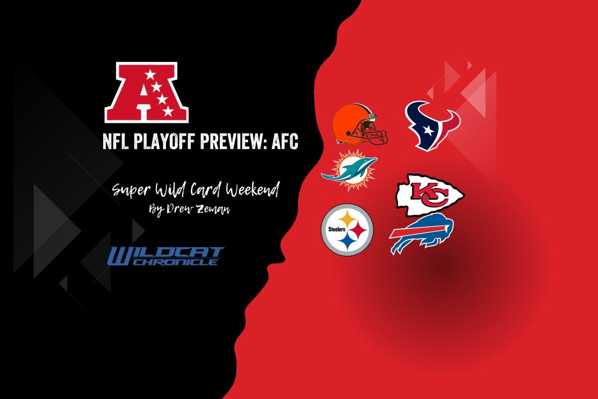 The NFL Playoffs have arrived, and the match-ups promise an exciting series of games. (Photo illustration created by Carlos Allen via Canva)