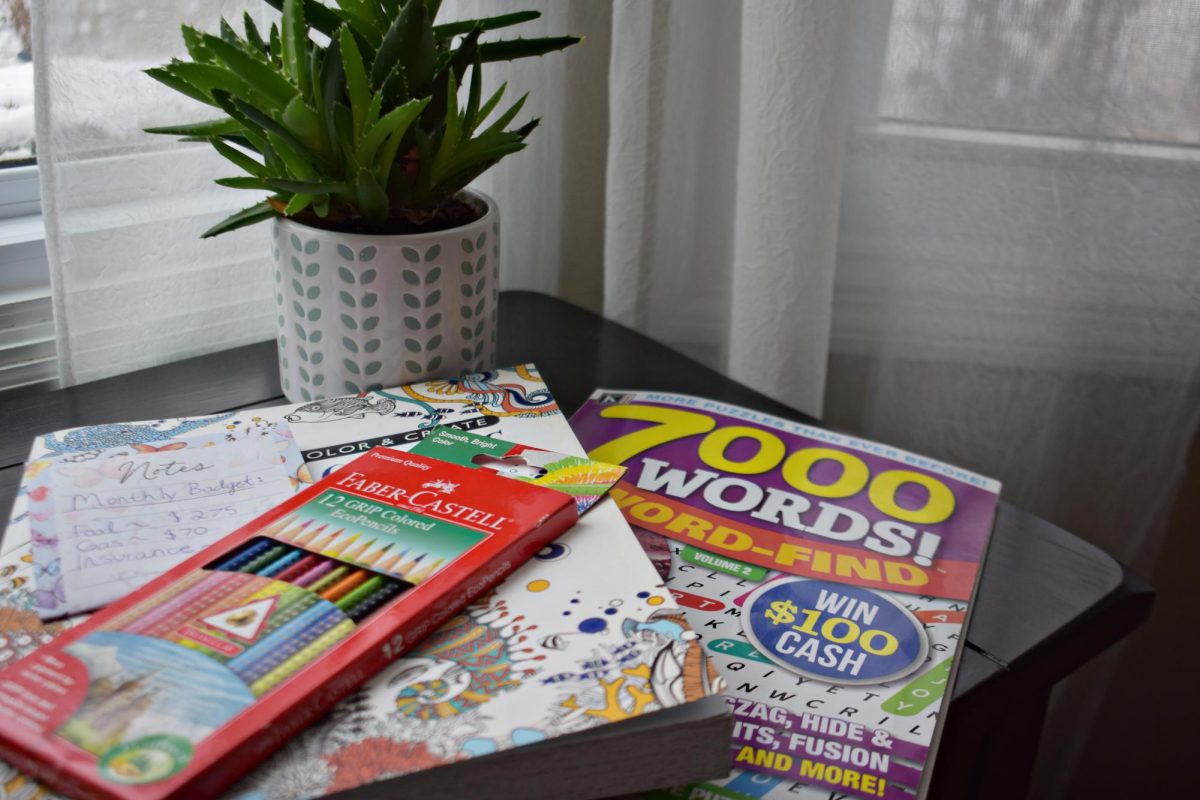 Incorporating calming hobbies such as word puzzles and coloring into ones daily activities can help with daily stress. 
