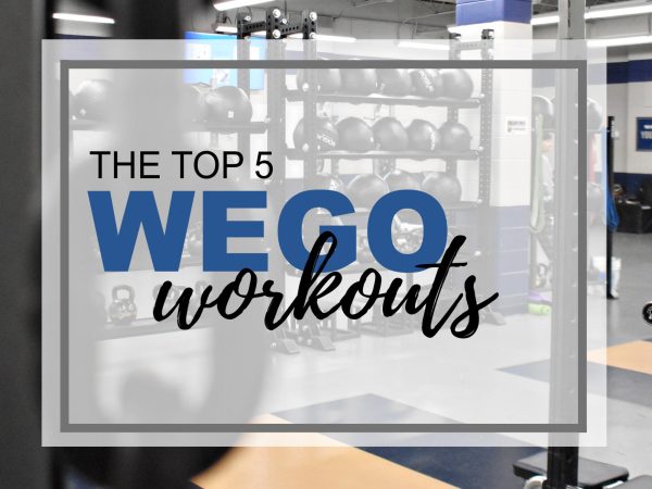 The WEGO weight room is a popular place for working out after school.