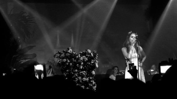 Singer Lana Del Rey performs live at Irving Plaza. (Royalty-free photo by petercruise via Wikimedia Commons)