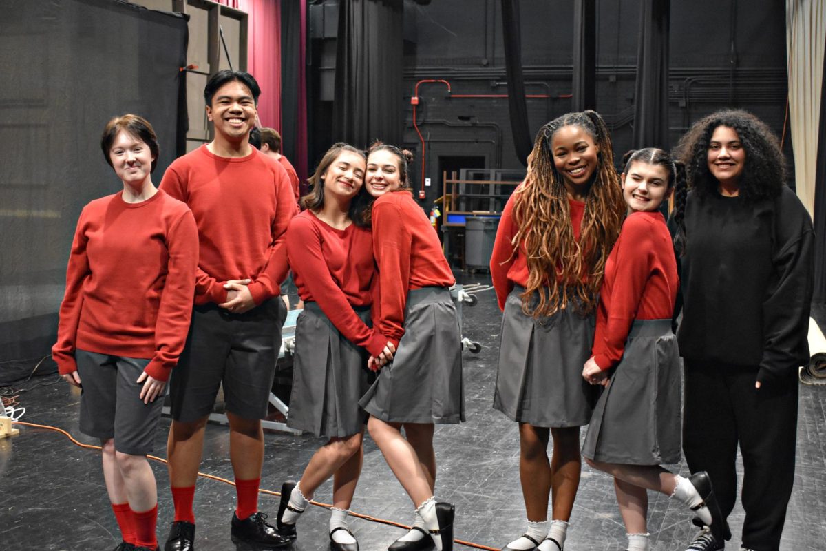 WeGo Drama members performed their contest play and group interpretation piece for students and staff at West Chicago Community High School on March 7-8 in Weyrauch Auditorium.