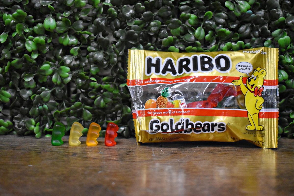 The iconic packaging of HARIBO Goldbears, considered the #1 gummy in America, based on IRI sales data.