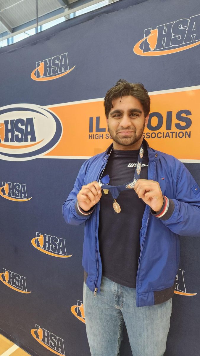 Dhanveer Gill placed fourth in the editorial writing competition. 