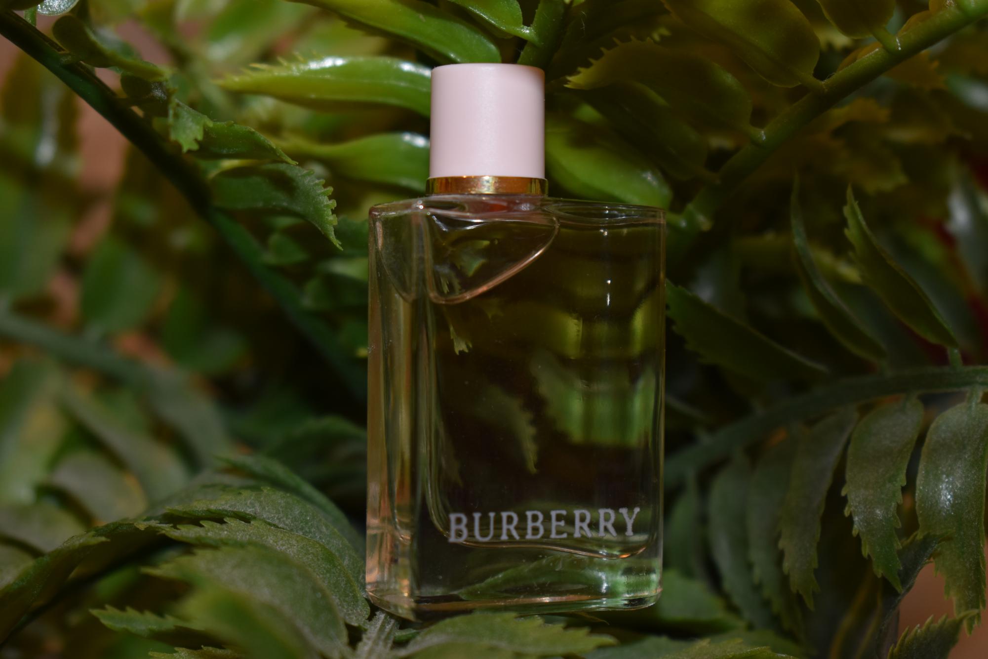 The accented gold and peachy color scheme of Burberry Her aligns perfectly with its title. This perfume guarantees an elegant and refreshing scent, which is portrayed through its product design. 
