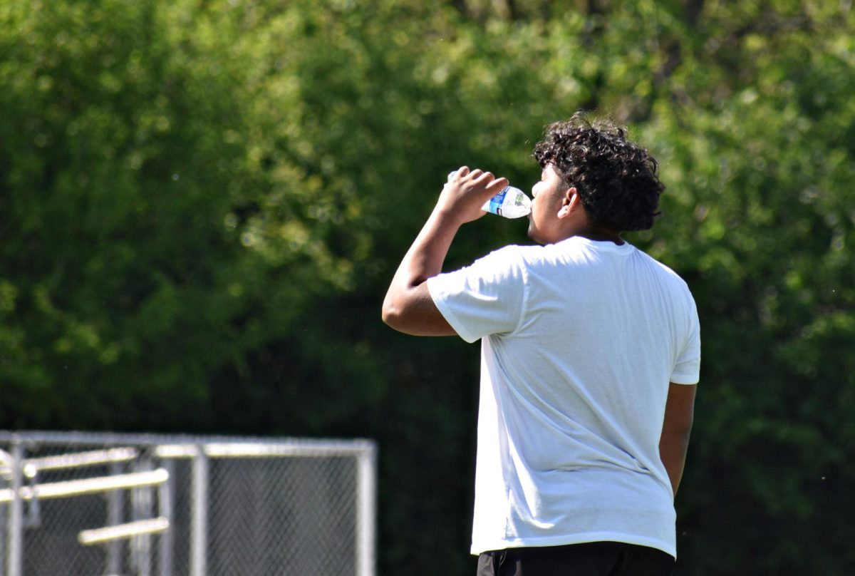 Those who are practicing outside are encouraged to stay hydrated, and take breaks as needed.