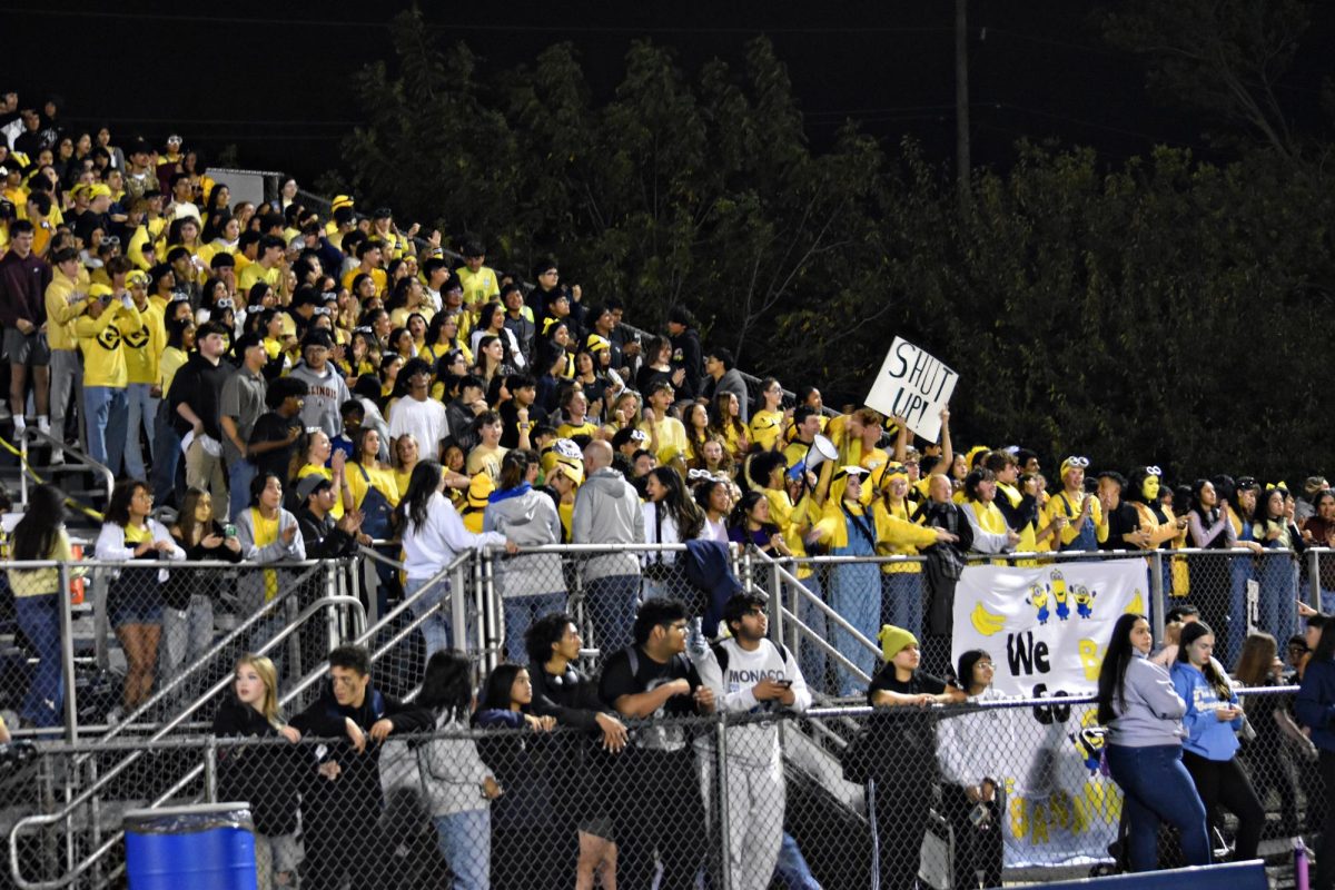 The theme for the Sept. 27 home game was "Minions" and, as usual, Pep Club showed up in full force.