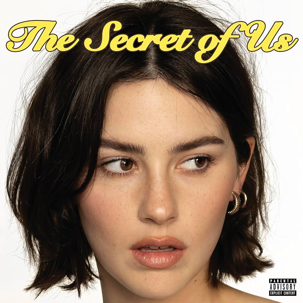 Official cover art for Gracie Abrams' "The Secret of Us," which features the artist's profile. (Courtesy of Interscope Records)