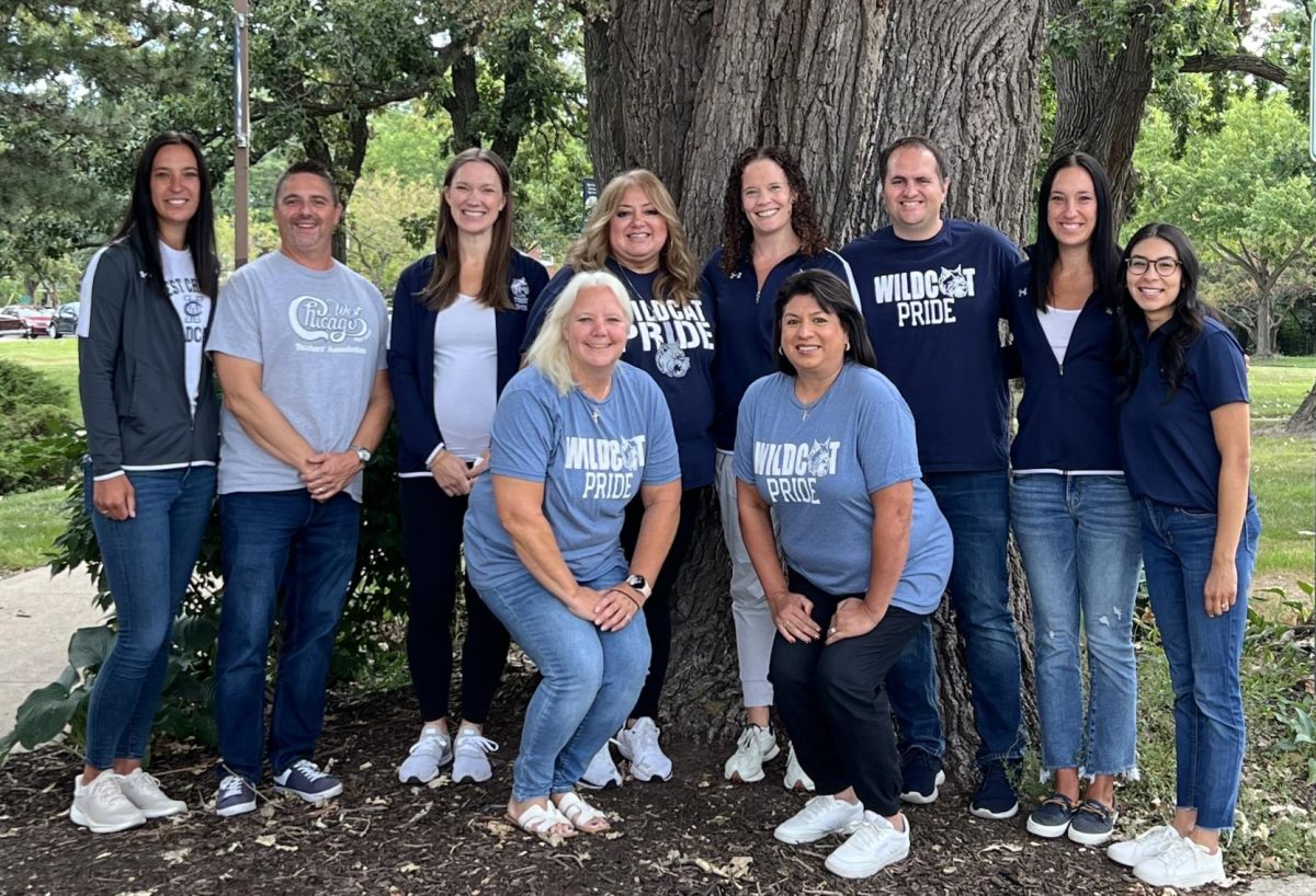 The student services department saw some new faces this fall, including that of counselor Shawn Summit (back right). (Photo courtesy of Shawn Summit)