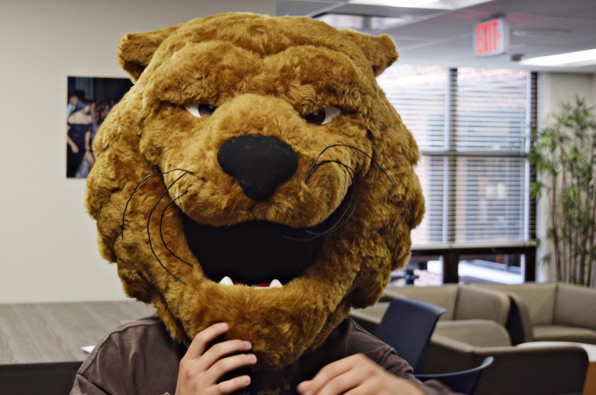 The new mascot costume made its debut in the spring of 2024, and Will E. has been showing up to football games in recent weeks.