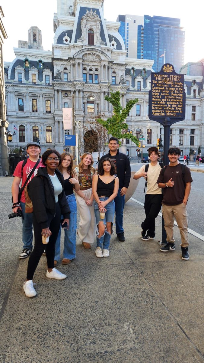 Eight Wildcat Chronicle reporters attended the National High School Journalism Convention in Philadelphia Nov. 7-10.