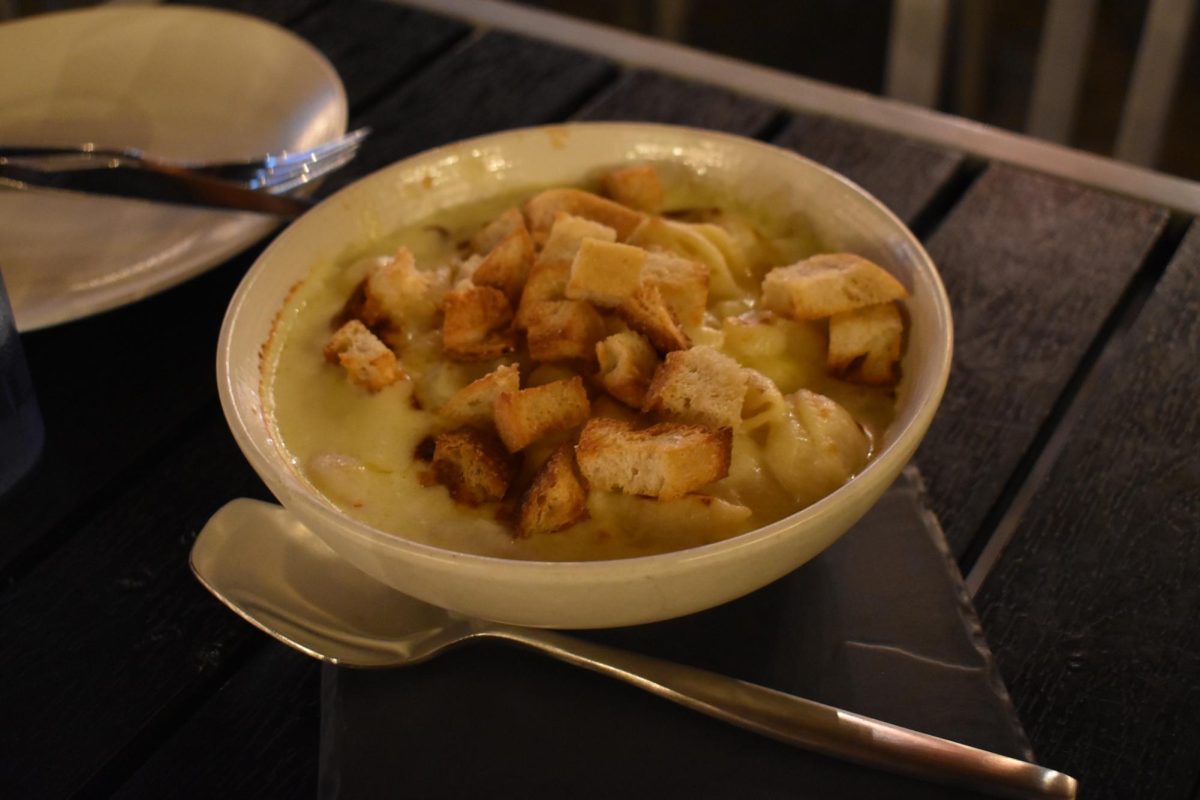 The Mac N Cheese had the perfect amount of food to be able to enjoy without it hurting ones stomach. The croutons on top added a crunch factor as well. 