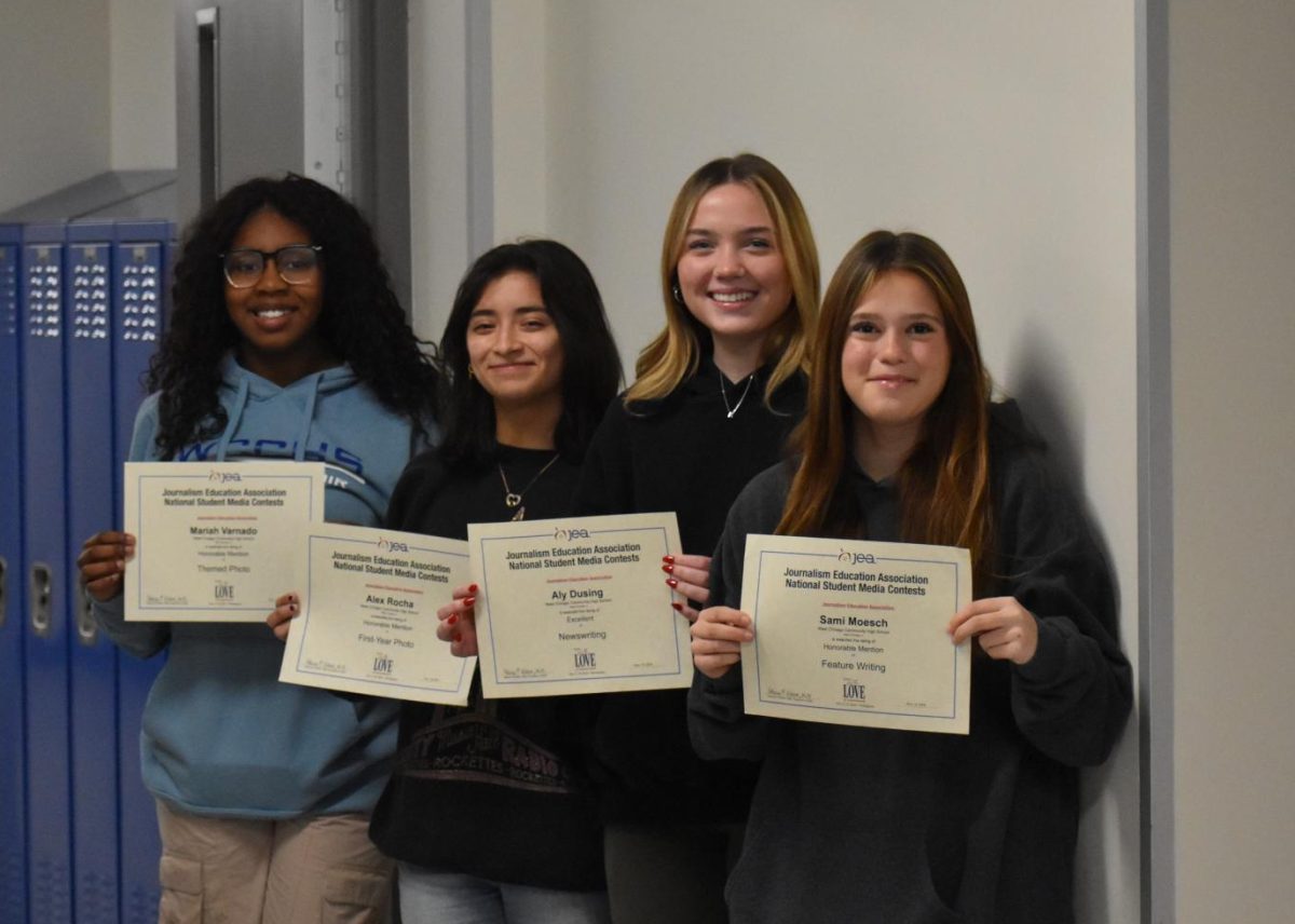 Both journalism and J-Pro students were presented with awards after competing in various writing and photography contests, which serve as both a confidence boost and great experience. 