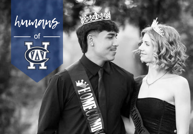 Seniors and sweethearts Diego Contreras and Abby Wing were named Homecoming  King and Queen in October 2024. (Photo courtesy of Diego Contreras)