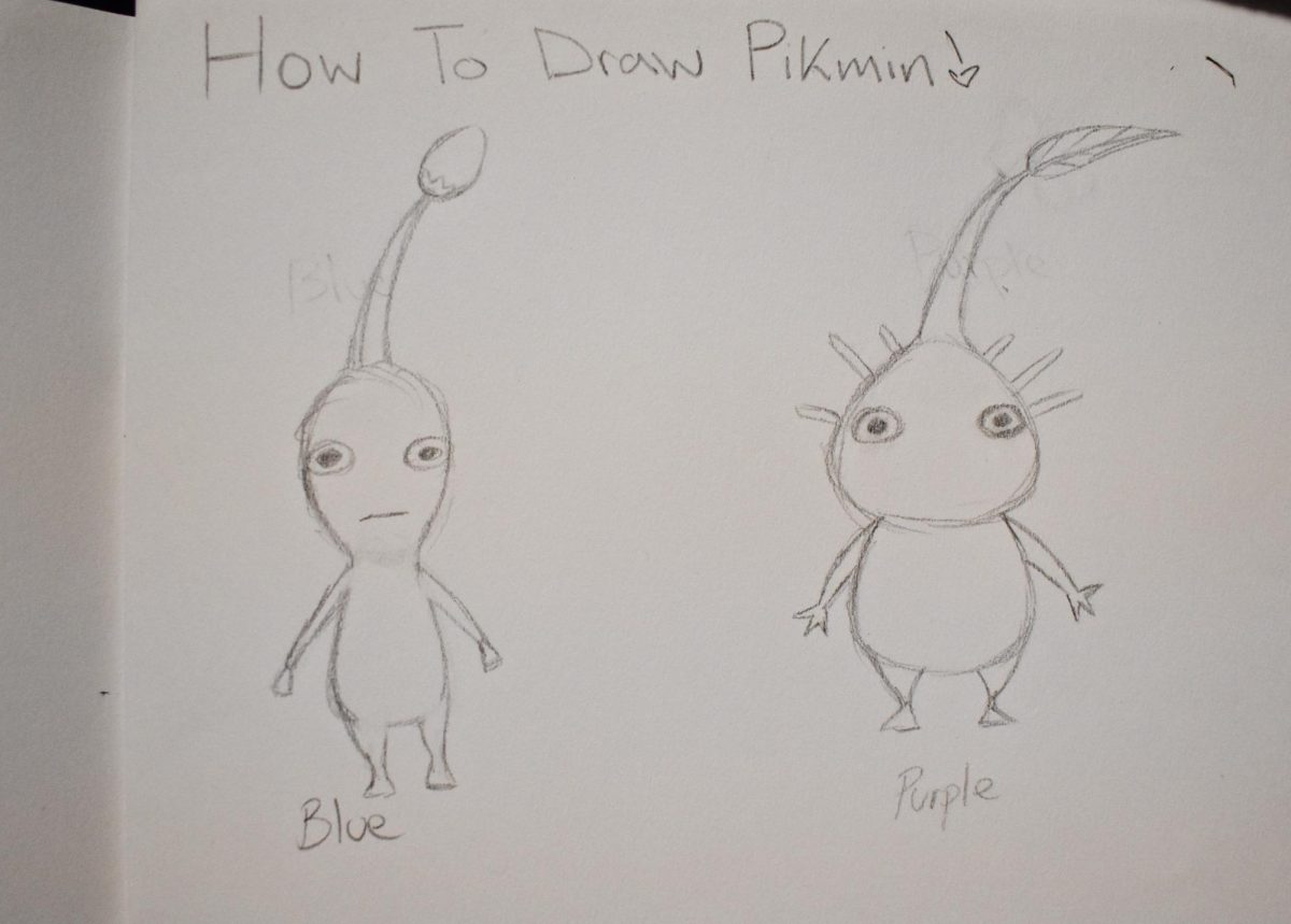 Examples of Blue and Purple Pikmin to inspire artists. Have fun creating unique Pikmin characters.