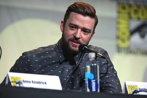 Justin Timberlake speaking at the 2016 San Diego Comic Con International, for "Trolls", at the San Diego Convention Center in San Diego, California. (Photo courtesy of Gage Skidmore via Wikimedia Commons)