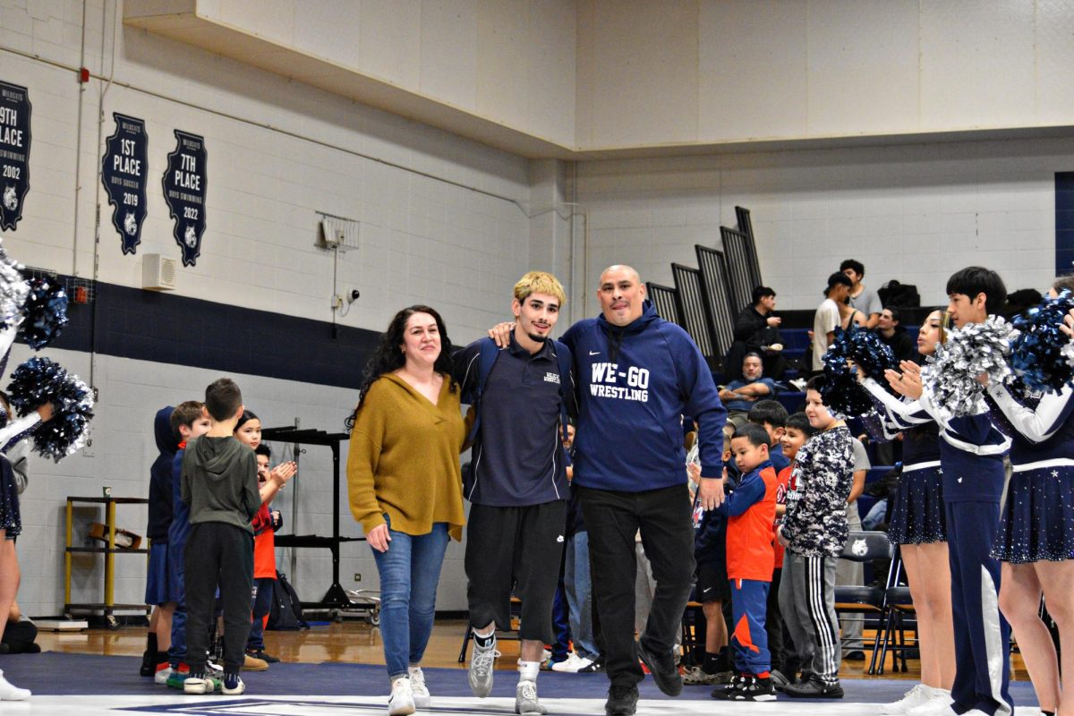 Miley Pegg - Jan 2025 - Wrestling Senior Night 15