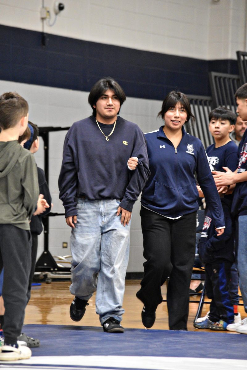 Miley Pegg - Jan 2025 - Wrestling Senior Night 20