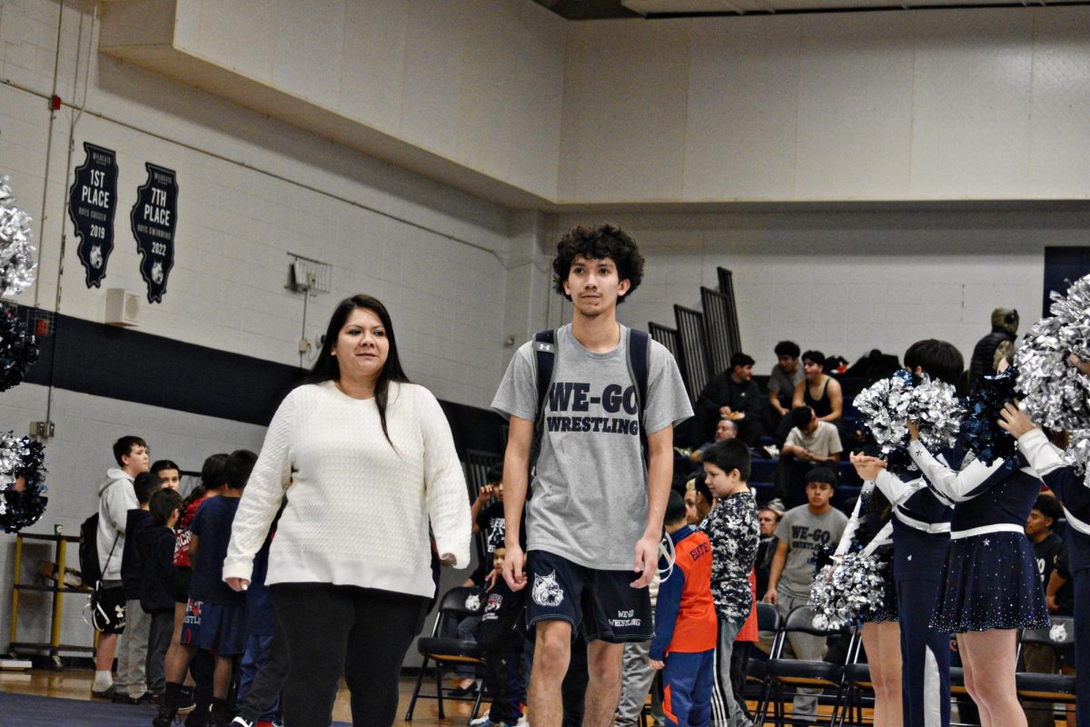 Miley Pegg - Jan 2025 - Wrestling Senior Night 21