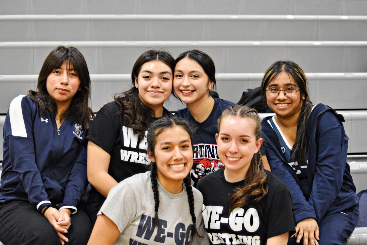 The senior girls prepare for their last home match of the season on Jan. 29.