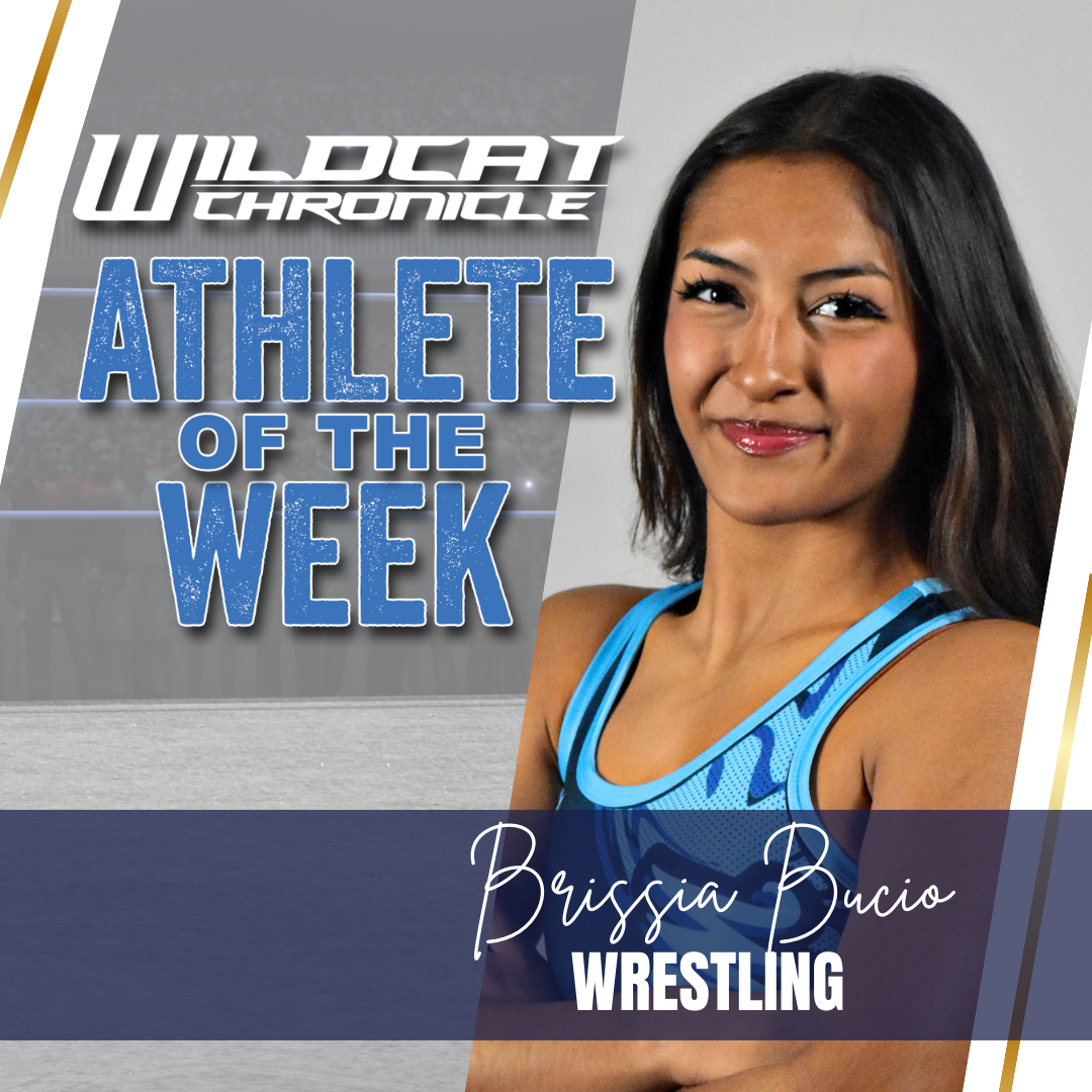 JAN. 25-31: Brissia Bucio delivered a standout performance this week, earning a conference championship for WEGO girls’ wrestling. Bucio battled through a competitive field to secure the title, capping off a strong showing that reflected her consistency and determination throughout the season. As the postseason approaches, Bucio’s conference win positions her as a key competitor heading into regional competition.