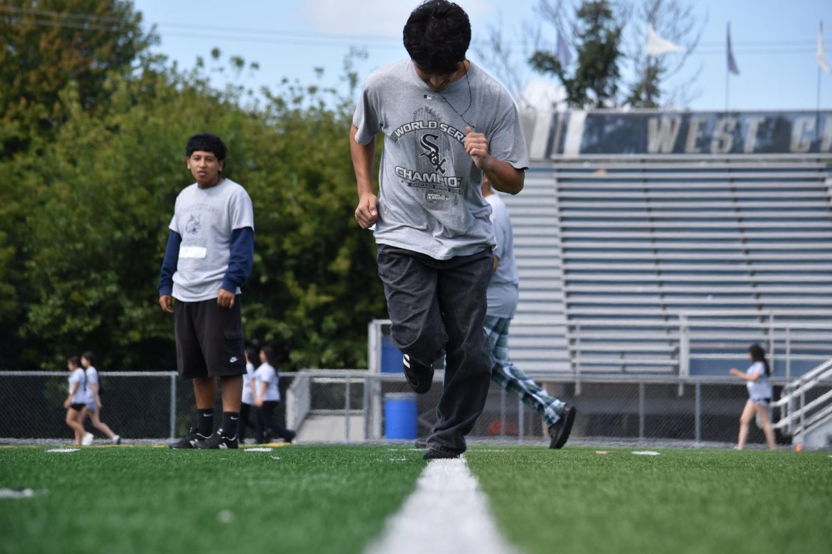 PE is a great way for students to get fresh air, and sunlight.